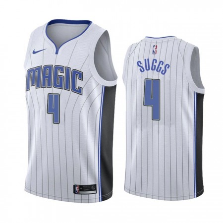 Dres Orlando Magic Jalen Suggs 4 Nike 2022-23 Association Edition Bijela Swingman